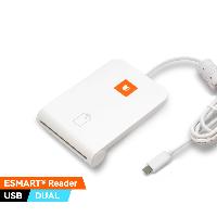 Считыватель бесконтактных карт ESMART® Reader DUAL серии USB (ER7736), разъем USB-C