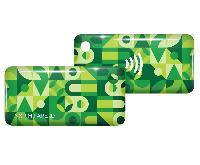 Бесконтактный брелок Mifare ID Standard (зеленый)