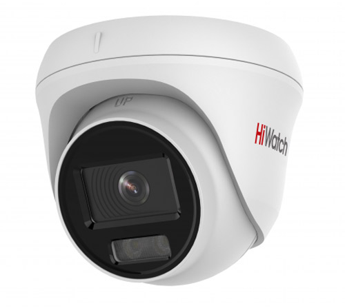 Уличная купольная IP-камера 2Мп HiWatch DS-I253L(D) (4 мм) с технологией ColorVu