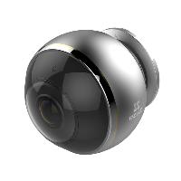 Миниатюрная панорамная IP-камера 3Мп Ezviz C6P (1.2 мм) c эффектом «рыбий глаз»