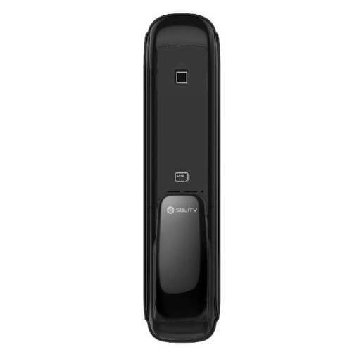 Электронный замок биометрический Solity GSP-1000BK Black по отпечатку пальца, двухригельный