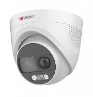 Купольная уличная 2Мп HD-TVI видеокамера HiWatch DS-T213X (3.6 мм) с PIR-датчиком