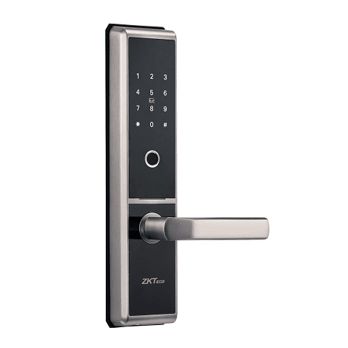 Замок биометрический ZKTeco TL300Z Zigbee с сенсором отпечатков пальцев и Mifare (NFC)