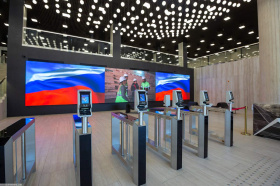 Турникеты Gotschlich в московском Международном центре самбо и бокса