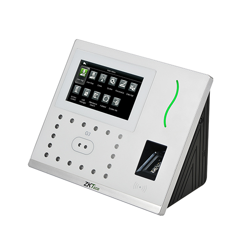 Биометрический терминал учета рабочего времени ZKTeco G3 [Wi-Fi] с распознаванием лиц и отпечатков пальца