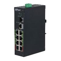 ePoE-коммутатор 8-портовый Dahua DH-LR2110-8ET-120, гигабитный, неуправляемый