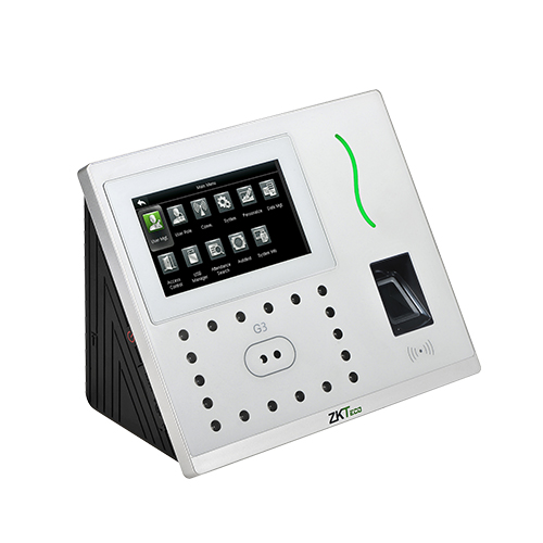 Биометрический терминал учета рабочего времени ZKTeco G3 [Wi-Fi] с распознаванием лиц и отпечатков пальца