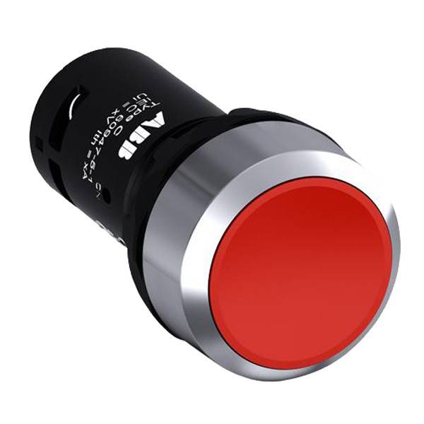 Кнопка красная с фиксацией 1НО+1HЗ ABB CP2-30R-11