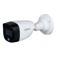 Уличная HD-CVI видеокамера Full-color 2Мп Dahua DH-HAC-HFW1209CLP-LED-0280B-S2