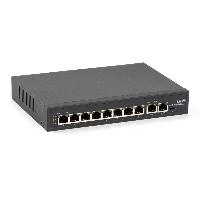 Неуправляемый уличный PoE коммутатор SKAT POE-8E-2G V.2