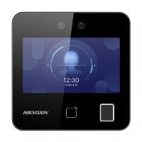 Терминал доступа HikVision DS-K1T343MFX с распознаванием лиц, отпечатков и карт Mifare