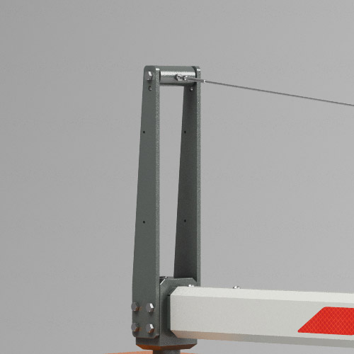 Поддерживающий трос с кронштейном Magnetic MBABS02 для стандартных горизонтально-поворотных стрел