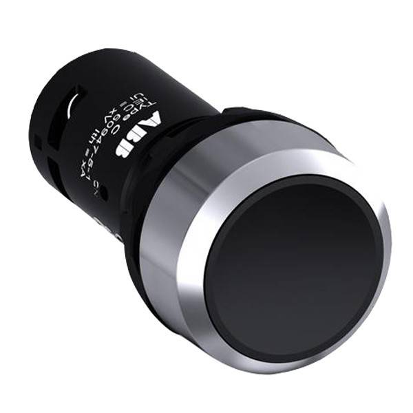 Кнопка черная с фиксацией 1НО+1HЗ ABB CP2-30B-11