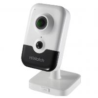 Компактная IP-камера Wi-Fi 2Мп HiWatch DS-I214W(C) (2 мм) с PIR-датчиком и микрофоном