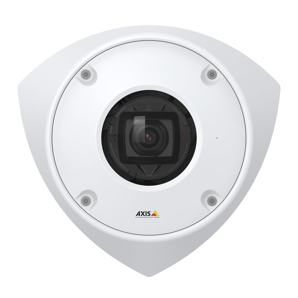 Угловая сетевая IP-видеокамера Axis Q9216-SLV WHITE с защитой от зацепления