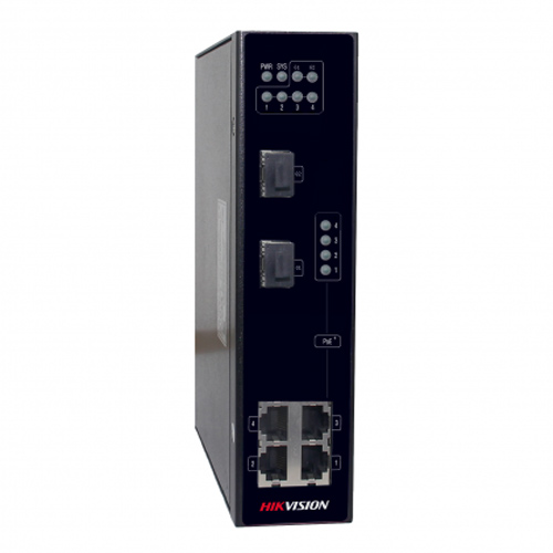 Промышленный PoE-коммутатор HikVision DS-3T0306P