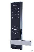 Электронный замок Samsung SHS-H505 FBK/EN (SHS-5050), одноригельный, врезной, с ручкой