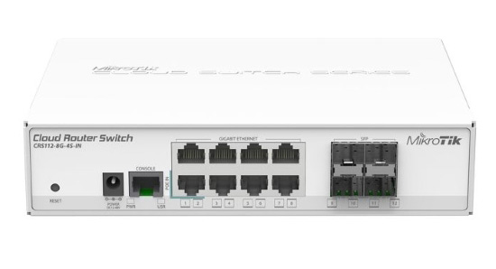 Управляемый оптический коммутатор MikroTik CRS309-1G-8S+IN
