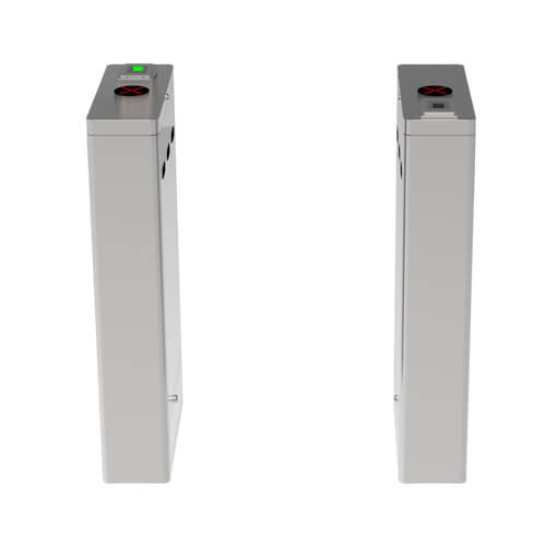 Турникет оптический ZKTeco OP1011 с контроллером и RFID-считывателем