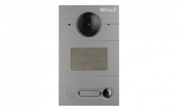 Вызывная панель BAS-IP AV-01BD Silverс мобильным доступом и считывателем карт