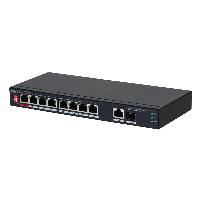 Неуправляемый 8-портовый PoE коммутатор Dahua DH-PFS3110-8ET1GT1GF-96