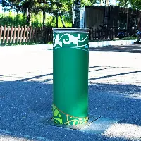 Стационарный боллард AFD Легион Ст 219/600/8 ПТС противотаранный, бетонируемый