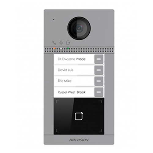 Вызывная панель Wi-Fi HikVision DS-KV8413-WME1(B)/Flush