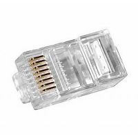 Коннектор RJ-45 для витой пары ЛЮ-КНР-45.6.10, UTP, Кат.6 (100 шт.)
