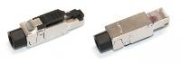 Разъем RJ-45 (8P8C) Hyperline PLUF-8P8C-S-C6-SH под витую пару