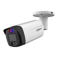 Уличная HD-CVI видеокамера Full-color 5Мп Dahua DH-HAC-ME1509THP-A-PV-0280B-S2 с сиреной и стробоскопом