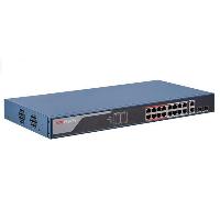 Интеллектуальный управляемый 16-портовый PoE коммутатор DS-3E1318P-EI