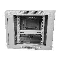 Шкаф настенный Netko WMA 12U 600х450х635 мм, дверь стекло, серый Netko "А"