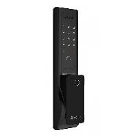 Электронный замок биометрический Face ID Solity GP-6000BAK Black, распознавание по лицу, двухригельный