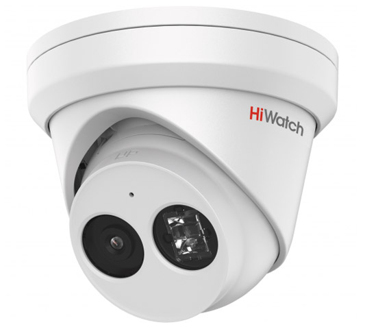 Уличная IP-камера 4Мп HiWatch IPC-T042-G2/U (2.8 мм) с микрофоном