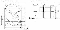Роторный турникет Magnetic mTwing с металлическими створками
