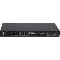PoE-коммутатор 24-портовый Dahua DH-S4228-24GT-240, гигабитный, управляемый