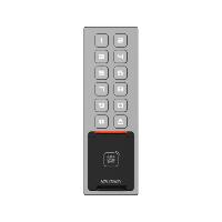 Биометрический терминал HikVision DS-K1T805MBFWX со считывателями отпечатков пальцев, карт Mifare, Wi-Fi и Bluetooth