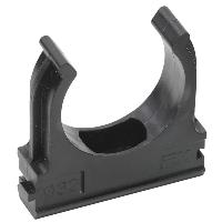 Держатель IEK 32 мм с защёлкой, черный (CTA10D-CF32-K02-050)