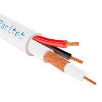 Кабель комбинированный Паритет КВК-В-1,5ф 2х0,75 для видеонаблюдения