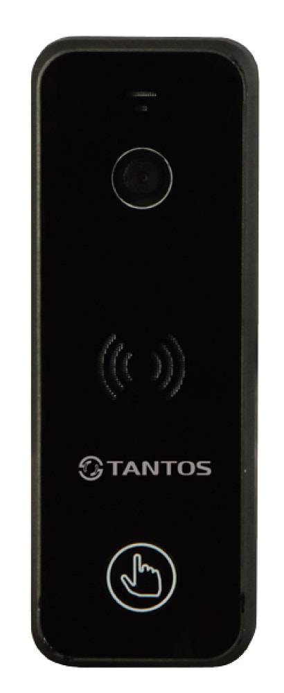 Вызывная панель с цветным модулем видеокамеры TANTOS iPanel 2 (черная)