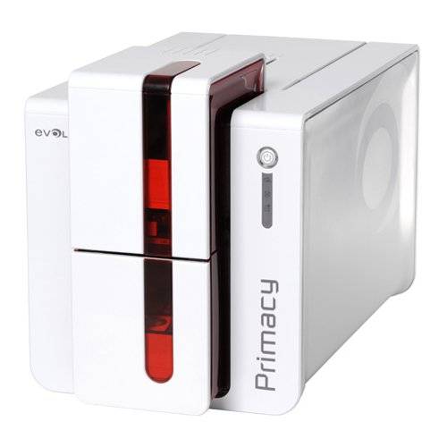 Принтер Evolis Primacy Simplex, Mag ISO Dual HiCo/LoCo 3-track, USB & Ethernet, (красный), CardPresso XS, R5F008EAA (PM1HB000RS MB1)