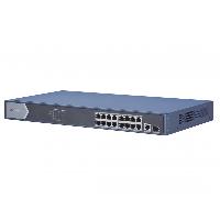 Неуправляемый 16-портовый PoE коммутатор HikVision DS-3E0518P-E