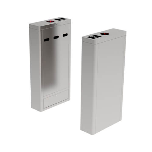 Турникет оптический ZKTeco OP1011 с контроллером и RFID-считывателем