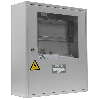 Шкаф ШПС-12 исп.21 с окном, для монтажа средств пожарной автоматики