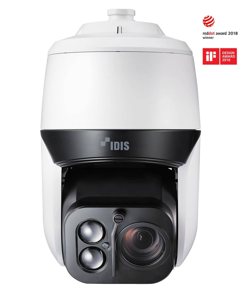 Скоростная антивандальная 4K IP-видеокамера IDIS DC-S3883HRX с обогревателем