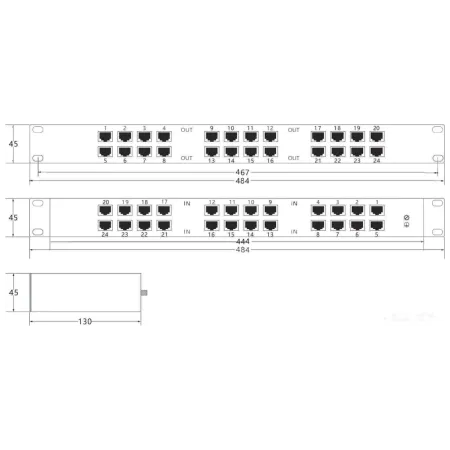 Устройство грозозащиты RVi-1NSP20-24GP