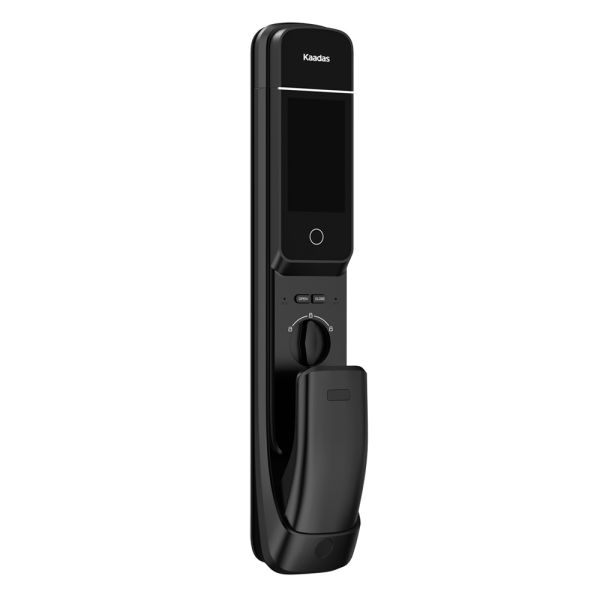 Биометрический электронный замок Kaadas K20 Pro Max Black с распознаванием лица и функцией видеодомофона