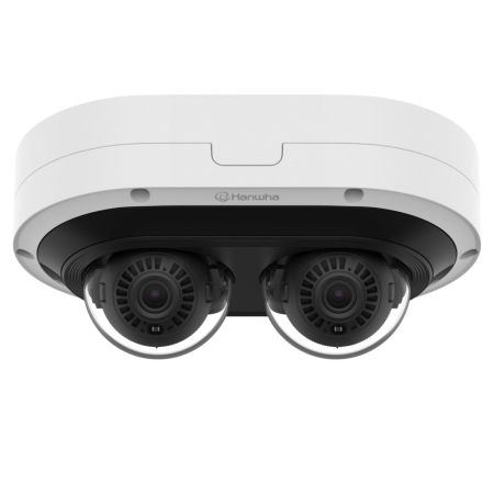 Мультисенсорная IP-видеокамера 2х 2Мп Wisenet PNM-7082RVD с 2-мя моторизованными объективами 3-6 мм