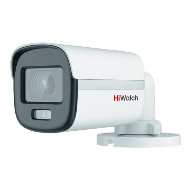 Уличная 2Мп HD-TVI видеокамера HiWatch DS-T200L(B) (2.8 мм) ColorVu