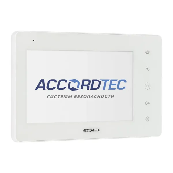 Монитор видеодомофона AccordTec AT-VD 710W WH Монитор видеодомофона AccordTec AT-VD 710W WH